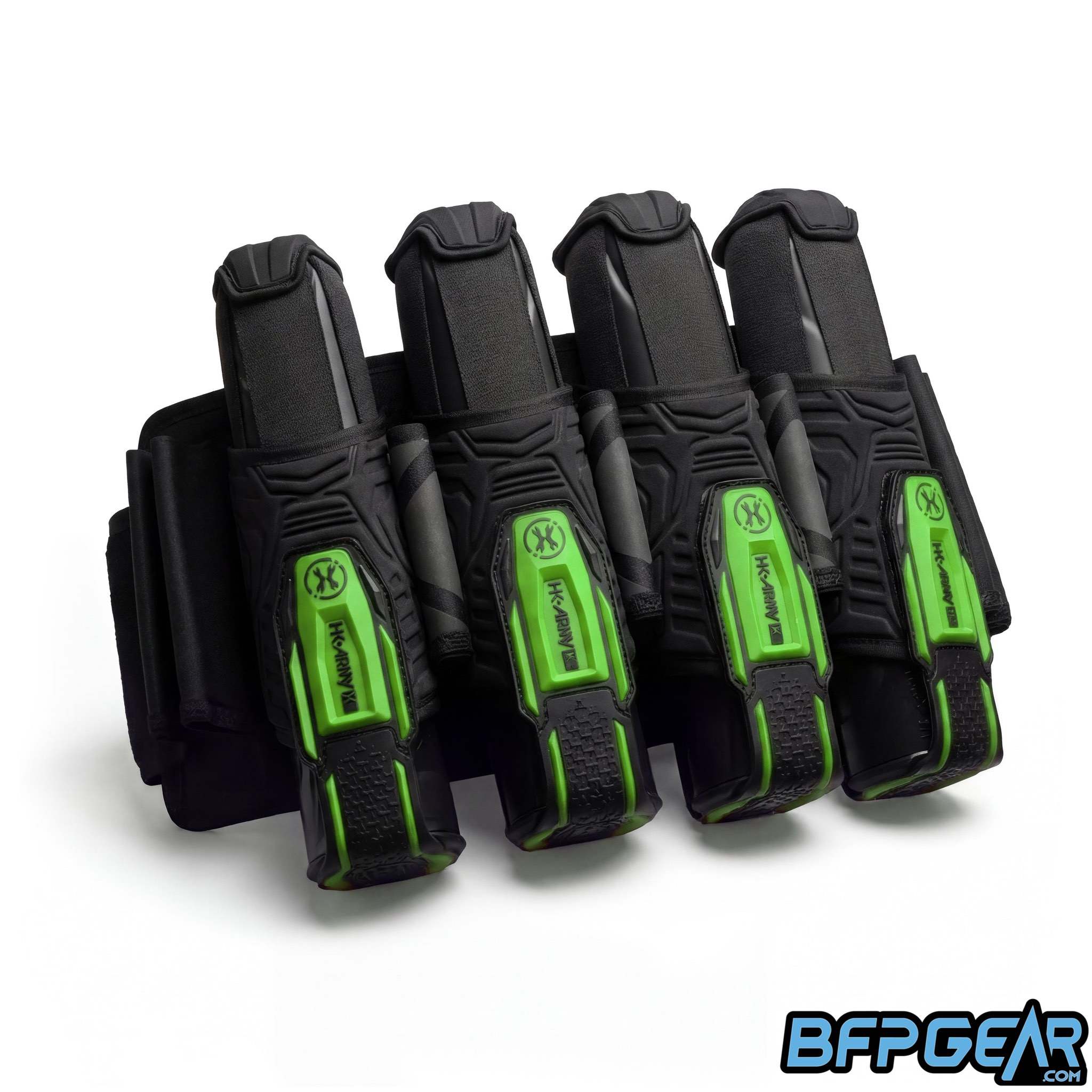 HK Army Eject-X Harness paintball pod pack with stealth eject system and elastic pod holders for fast reloads and secure fit