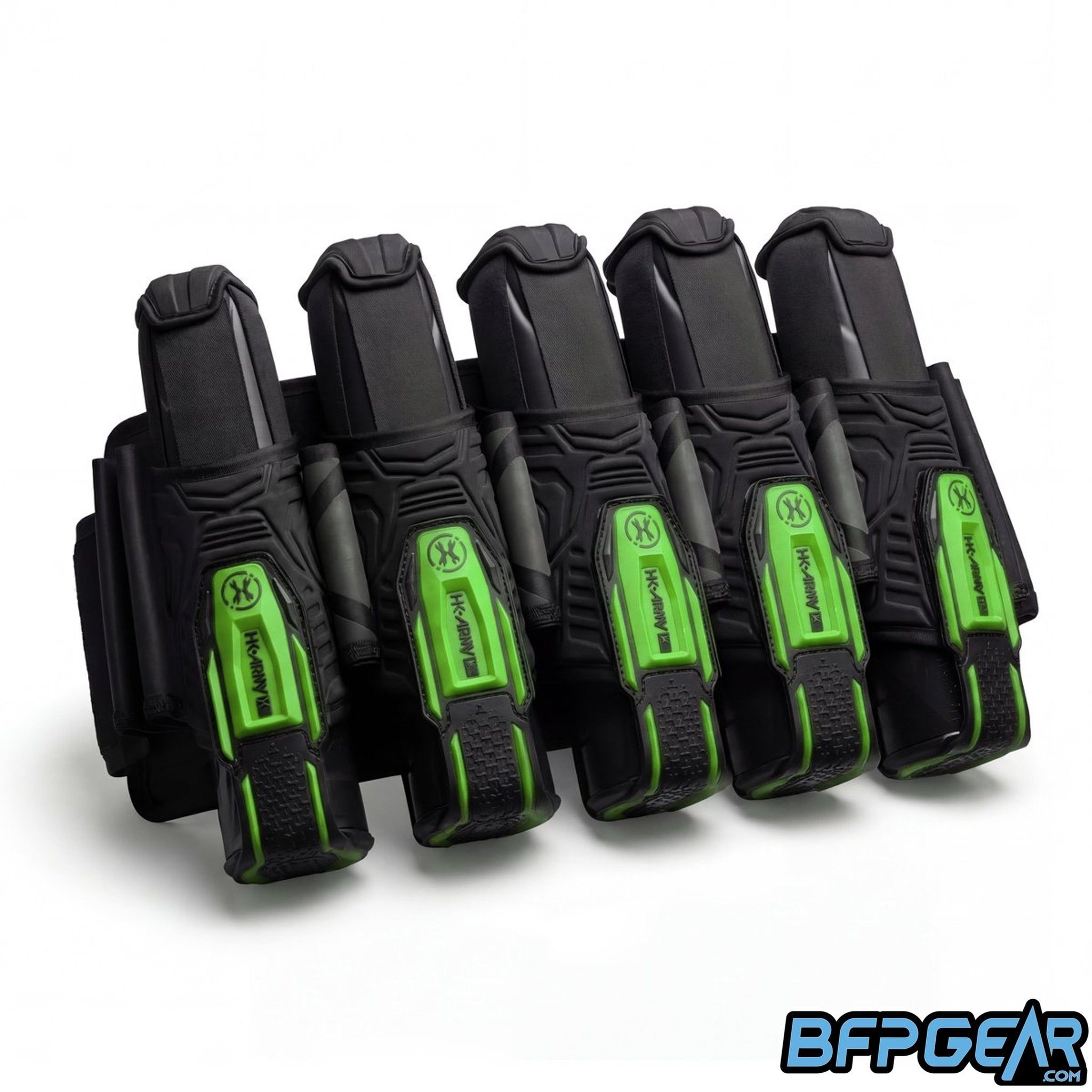 HK Army Eject-X Harness paintball pod pack with stealth eject system and elastic pod holders for fast reloads and secure fit