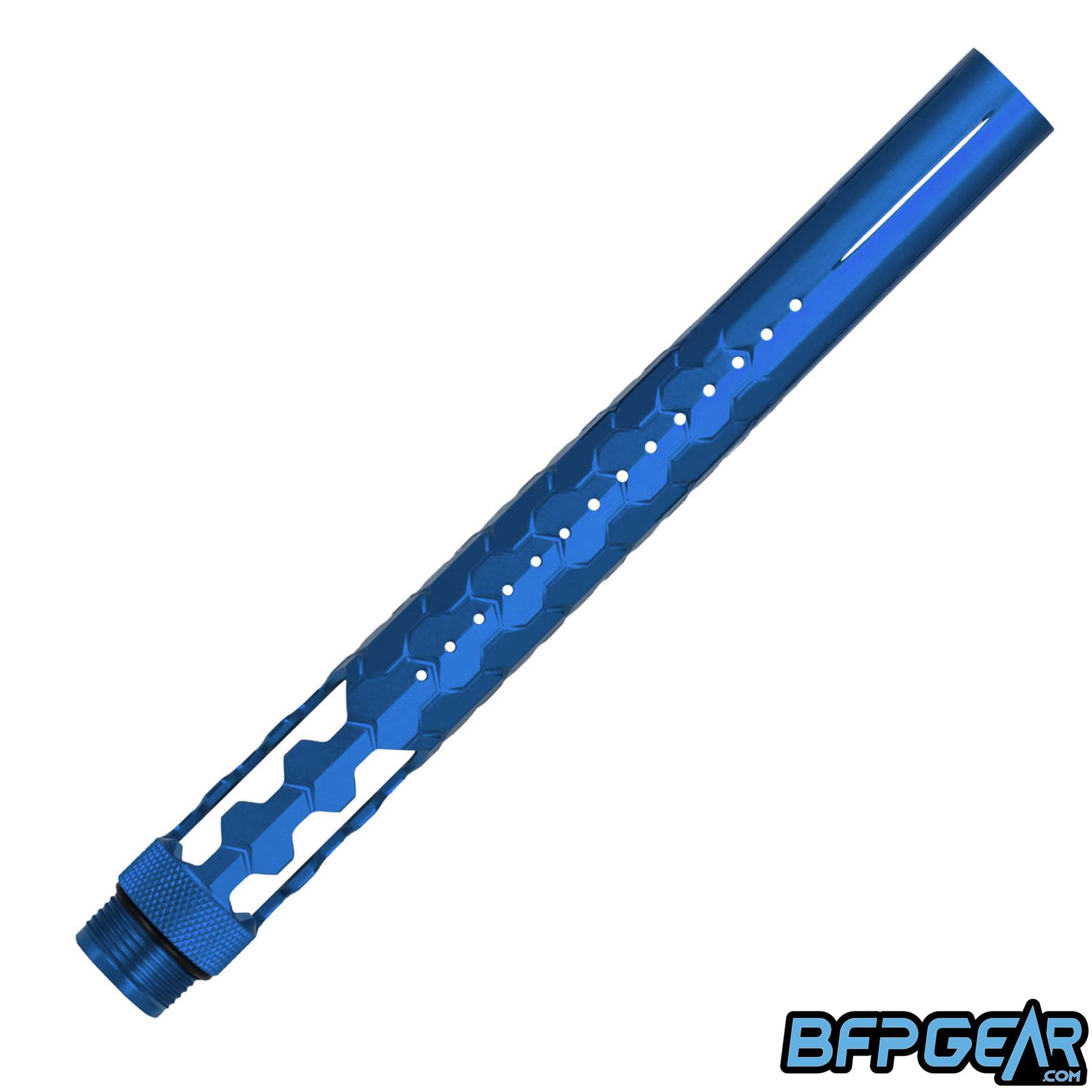 The HK Army Hex Barrel tip in blue.