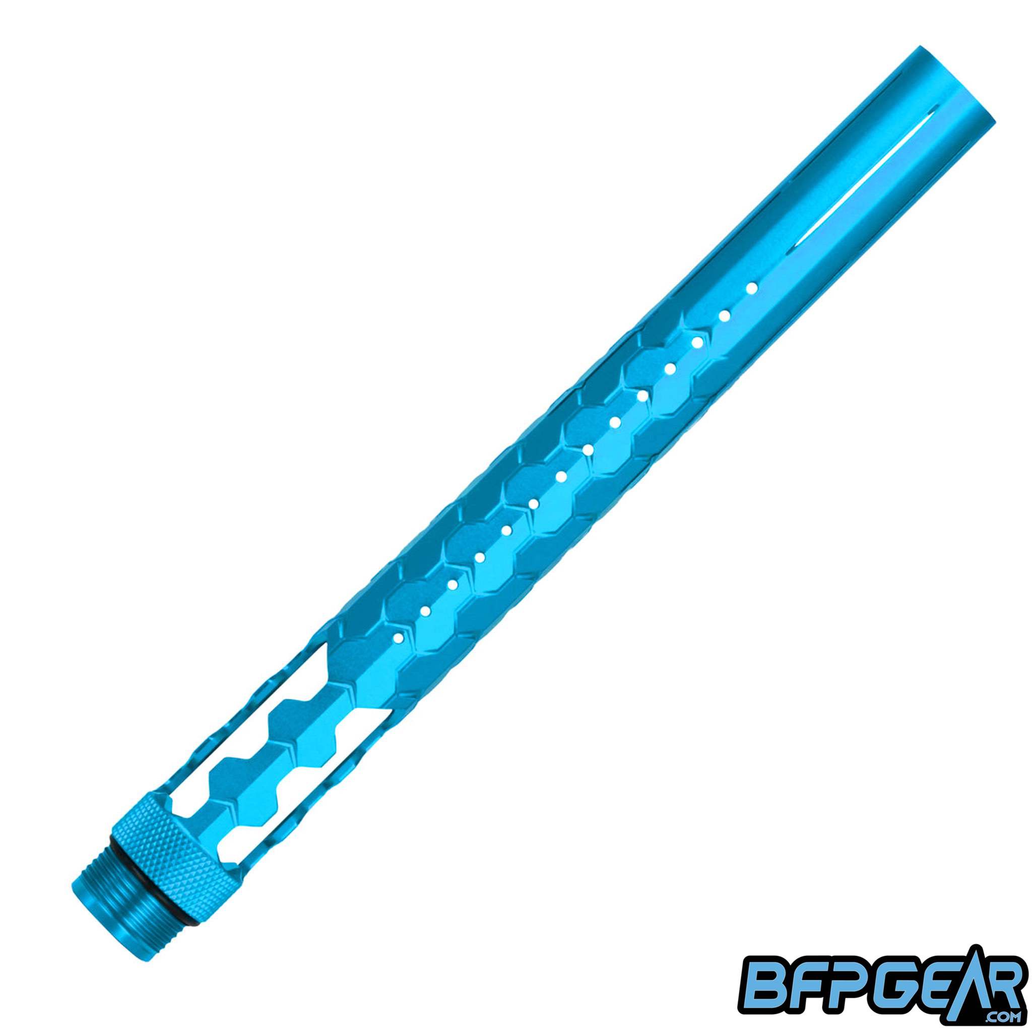 The HK Army Hex Barrel tip in turquoise.