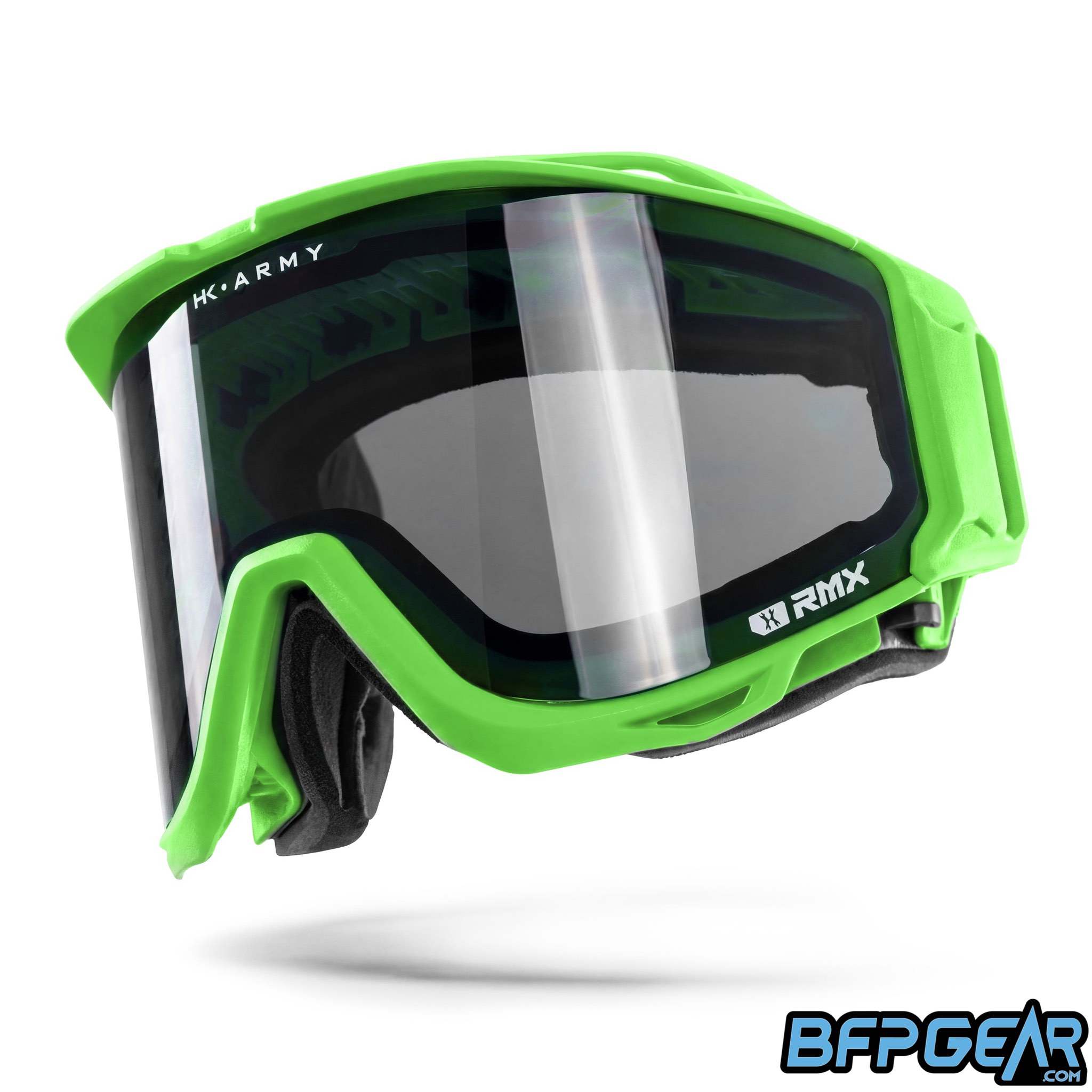 The HK Army RMX Frame Kit in neon green.