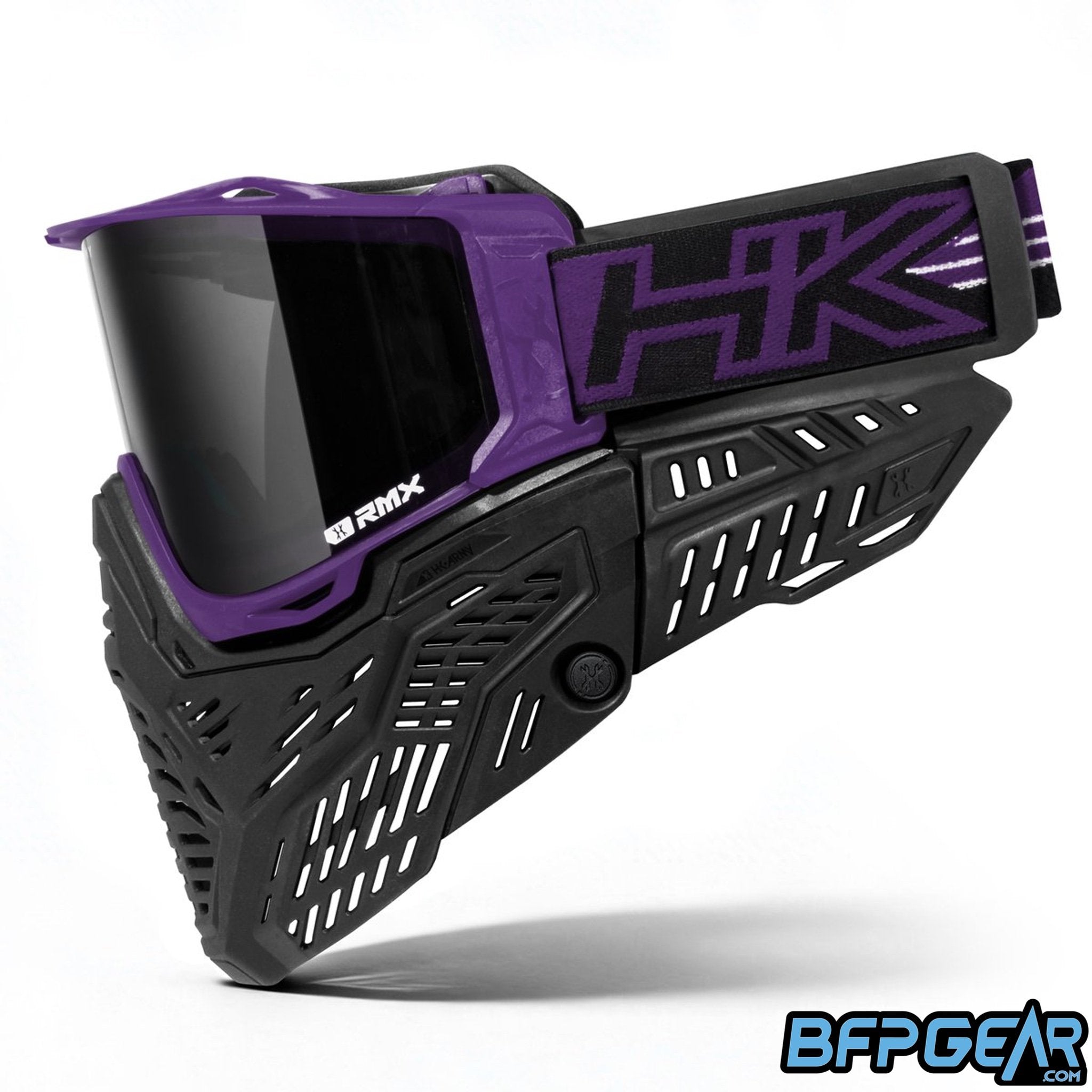 The HK Army RMX Goggle system in purple.