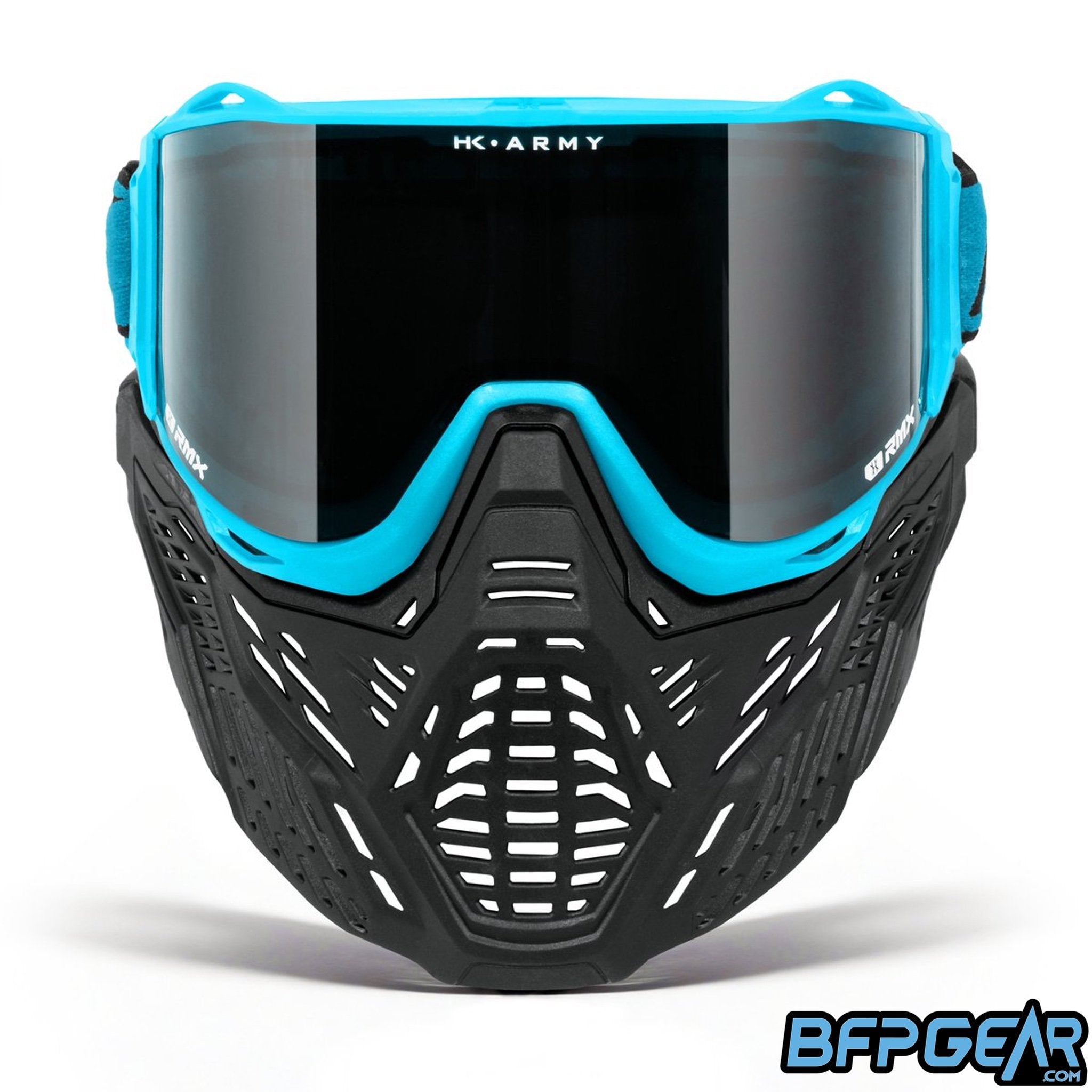 The HK Army RMX Goggle system in turquoise.
