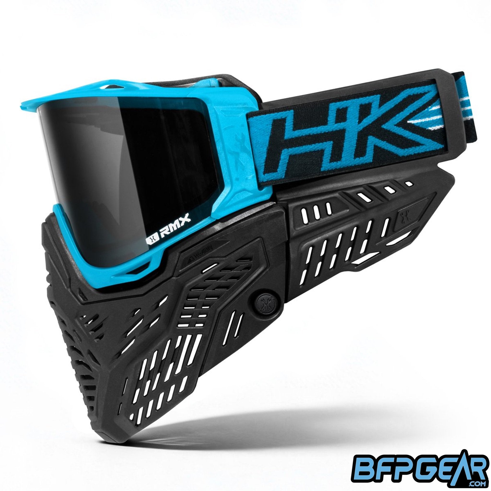 The HK Army RMX Goggle system in turquoise.