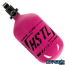 HK Army HSTL 68ci air tank in neon pink and black.