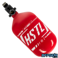 HK Army HSTL 68ci air tank in red and white.
