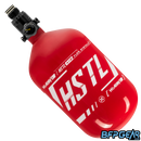 HK Army HSTL 68ci air tank in red and white.