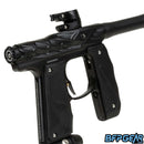 Angled glamour shot of the HK Army Mini GS. Shows off the cuts made in the backup.