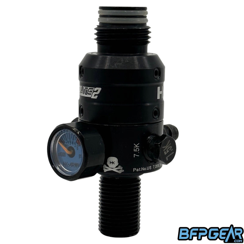 The HK Aerolite2 Pro regulator. Adjustable bonnet for rotating.