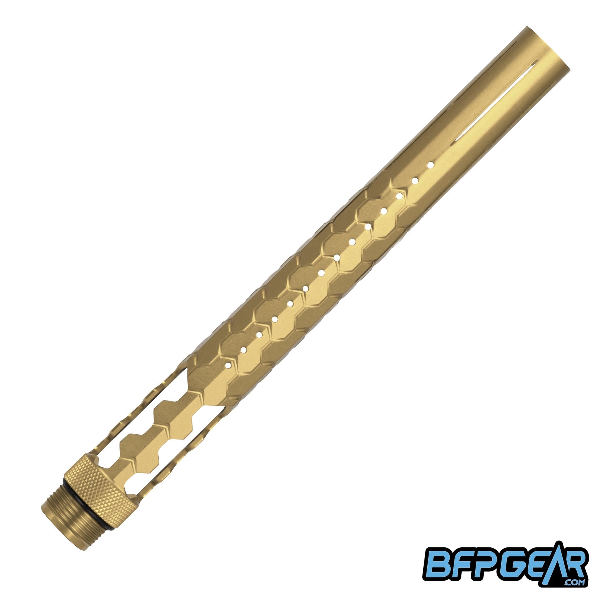 The HK Army Hex Barrel Tip in gold.