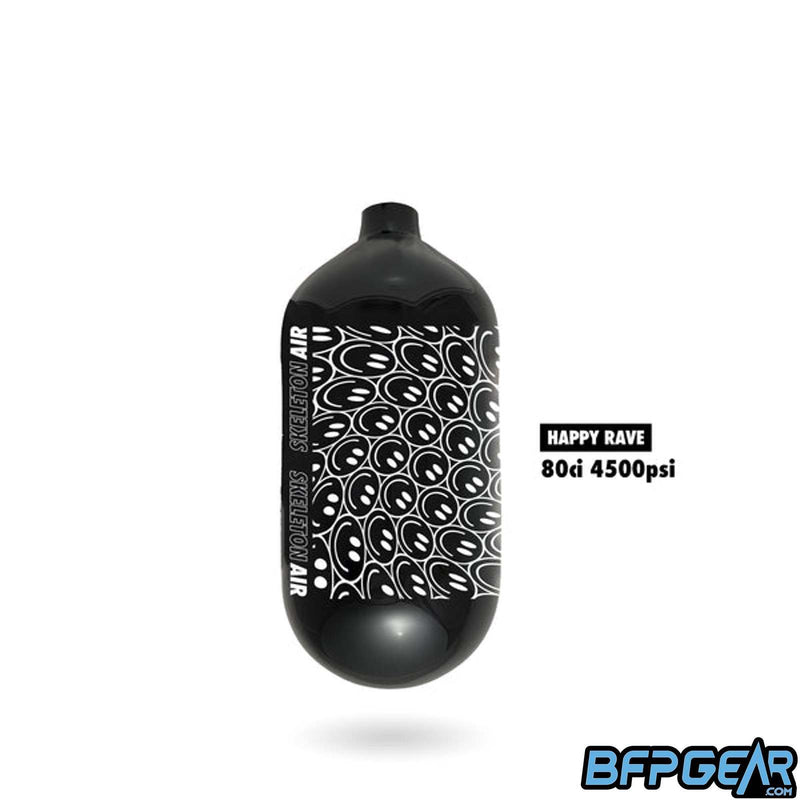 The Happy Rave 80ci Hyperlight bottle.