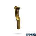 The Haptic Deuce trigger in gold.