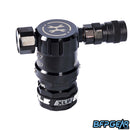 An angled view of the XLP Regulator. The HK Army logo is laser engraved on the top.