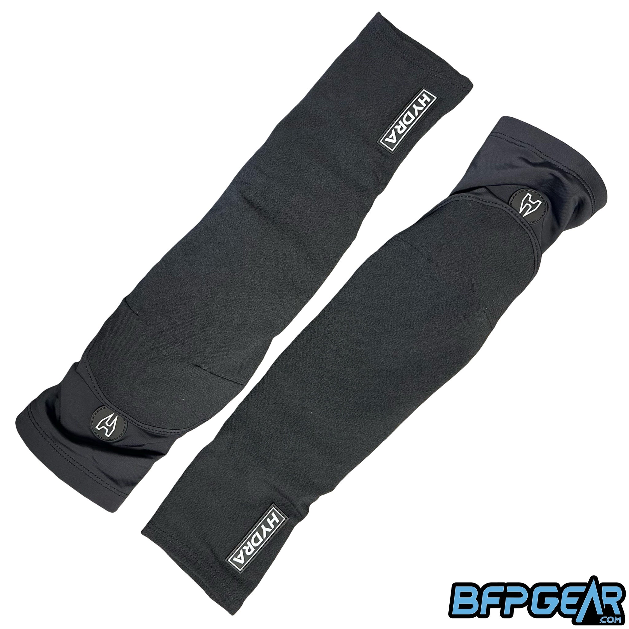 Hydra Impact Arm Pads paintball protective arm sleeves with impact foam padding and seamless durable construction