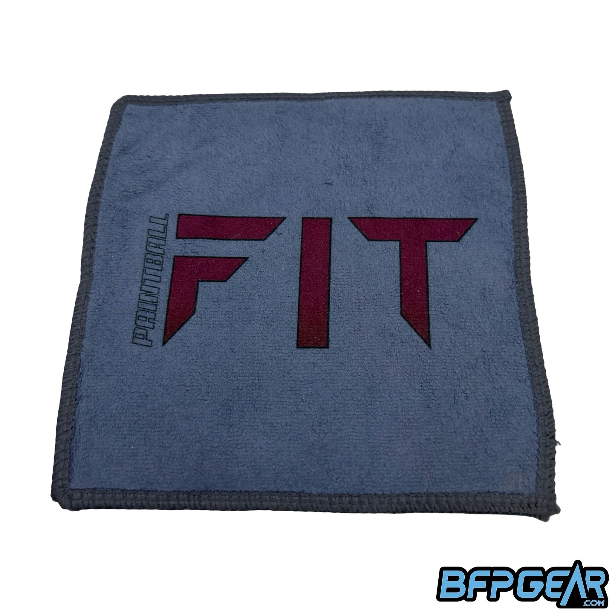 Pocket-sized Hydra microfiber cloth for paintball players. This microfiber is in the Grey Fit style.