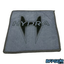 Pocket-sized Hydra microfiber cloth for paintball players. This microfiber is in the Hydra Fangs style.