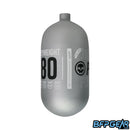 The Infamous Flyweight 80ci bottle in matte silver.