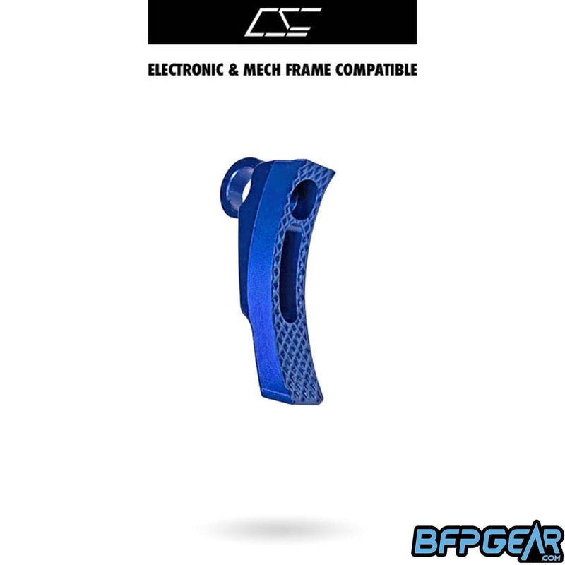The Infamous CS3 Haptic Single Trigger in blue.