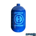 The Infamous Hyperlight bottle in 68ci, blue and blue color way.