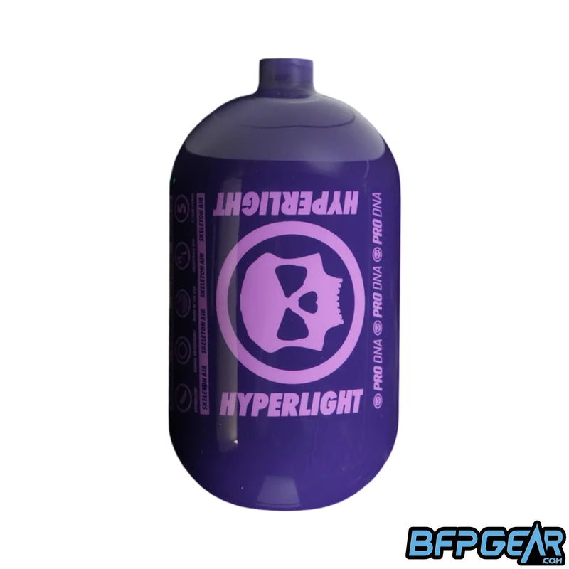 The Infamous Hyperlight bottle in 68ci, Purple and purple color way.