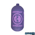The Infamous Hyperlight 80ci Frozen Matte bottle in purple.