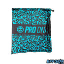 Infamous Pod and changing bag in the Skull AO Teal pattern.