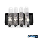 The Infamous Reflex Sport Harness in grey. The pattern is grey snakeskin.