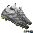 The Infamous Pro DNA Voltrax cleats in gray.