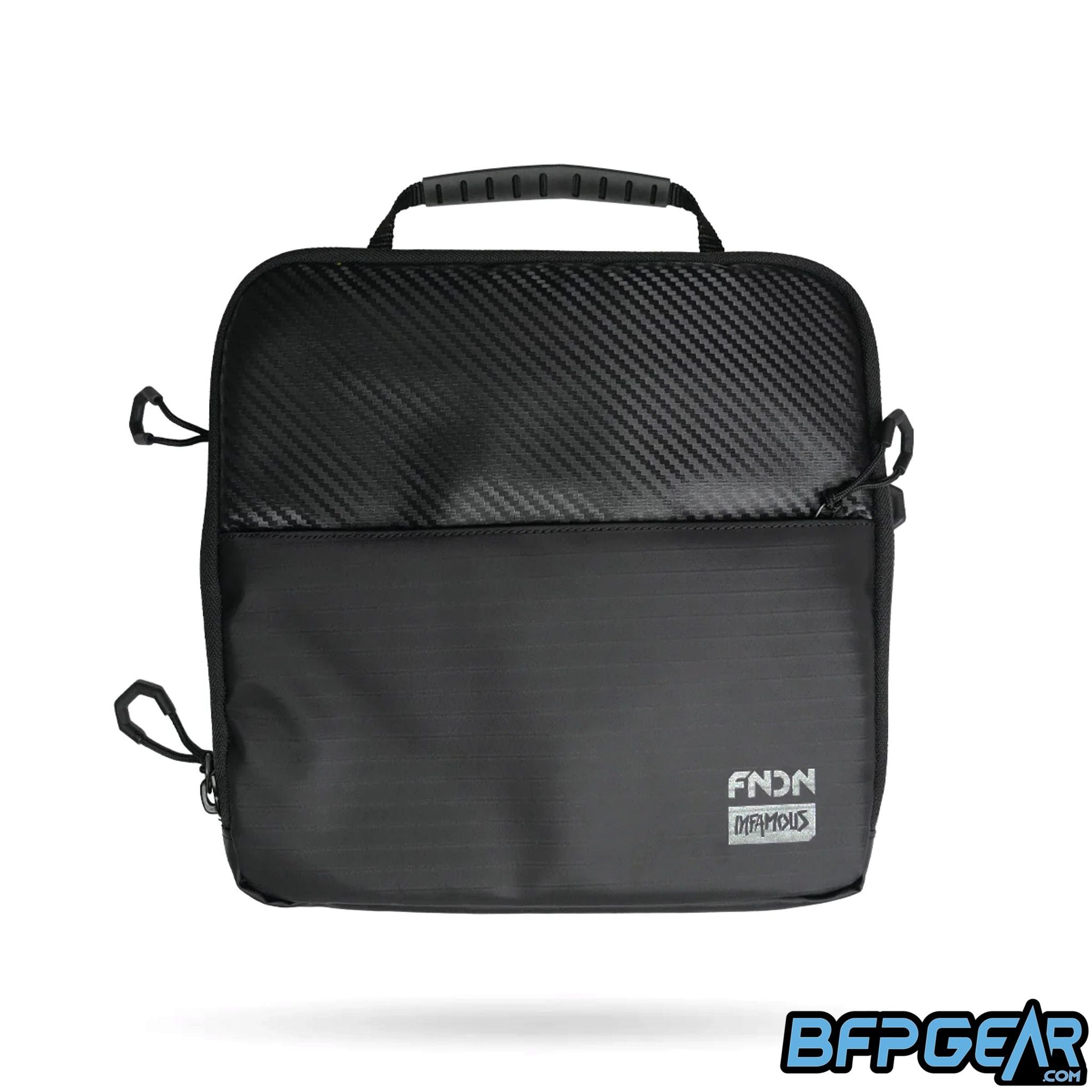 Marker Case Pro paintball marker storage case with barrel holders, accessory pocket, and microfiber-lined interior
