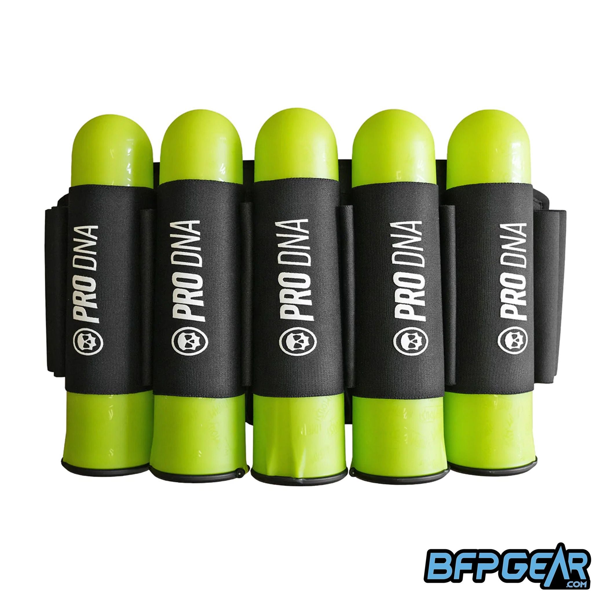 PRO DNA Sprint Pack paintball harness with anti-bounce belt system and expanded pod capacity for tournament play.