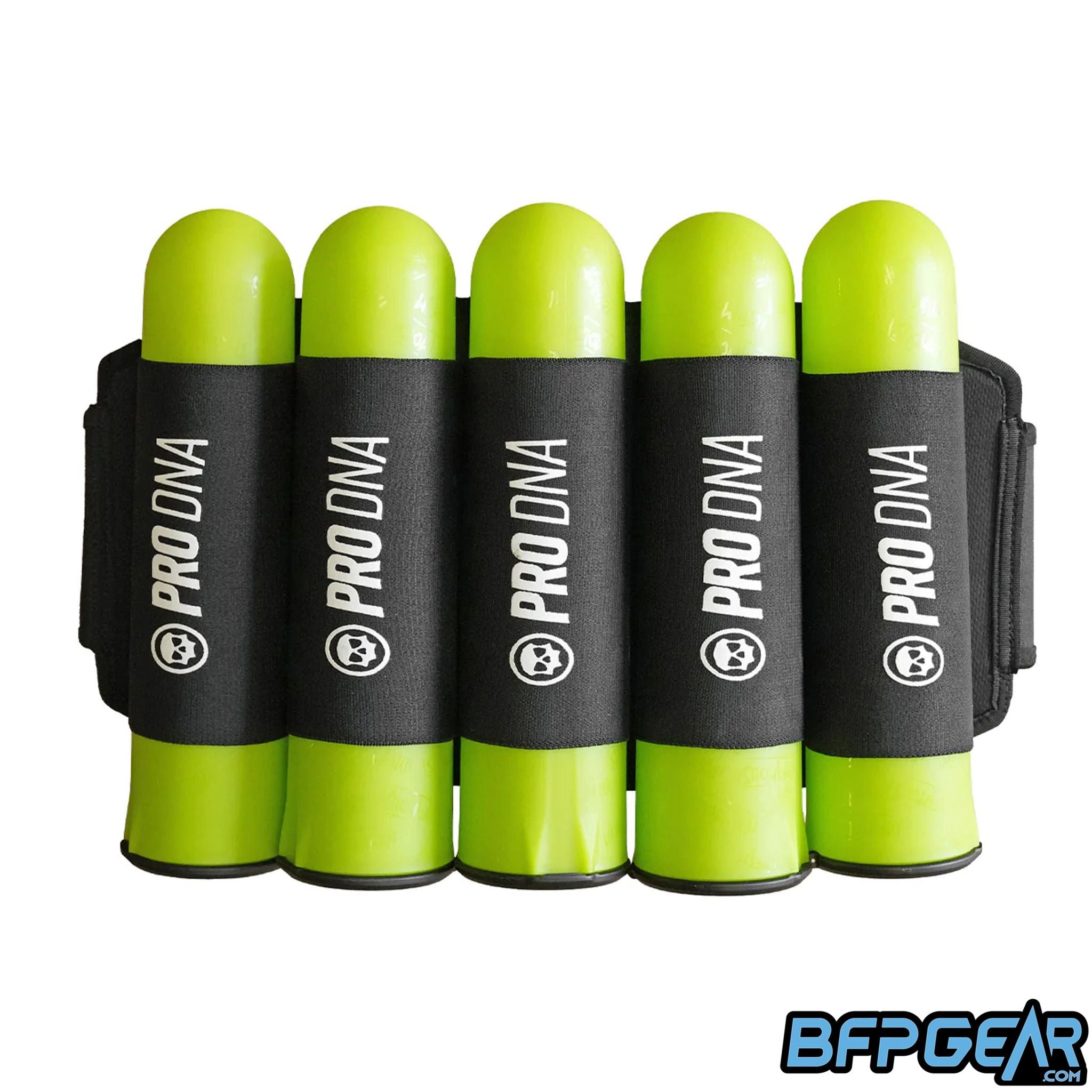 PRO DNA Sprint Pack paintball harness with anti-bounce belt system and expanded pod capacity for tournament play.