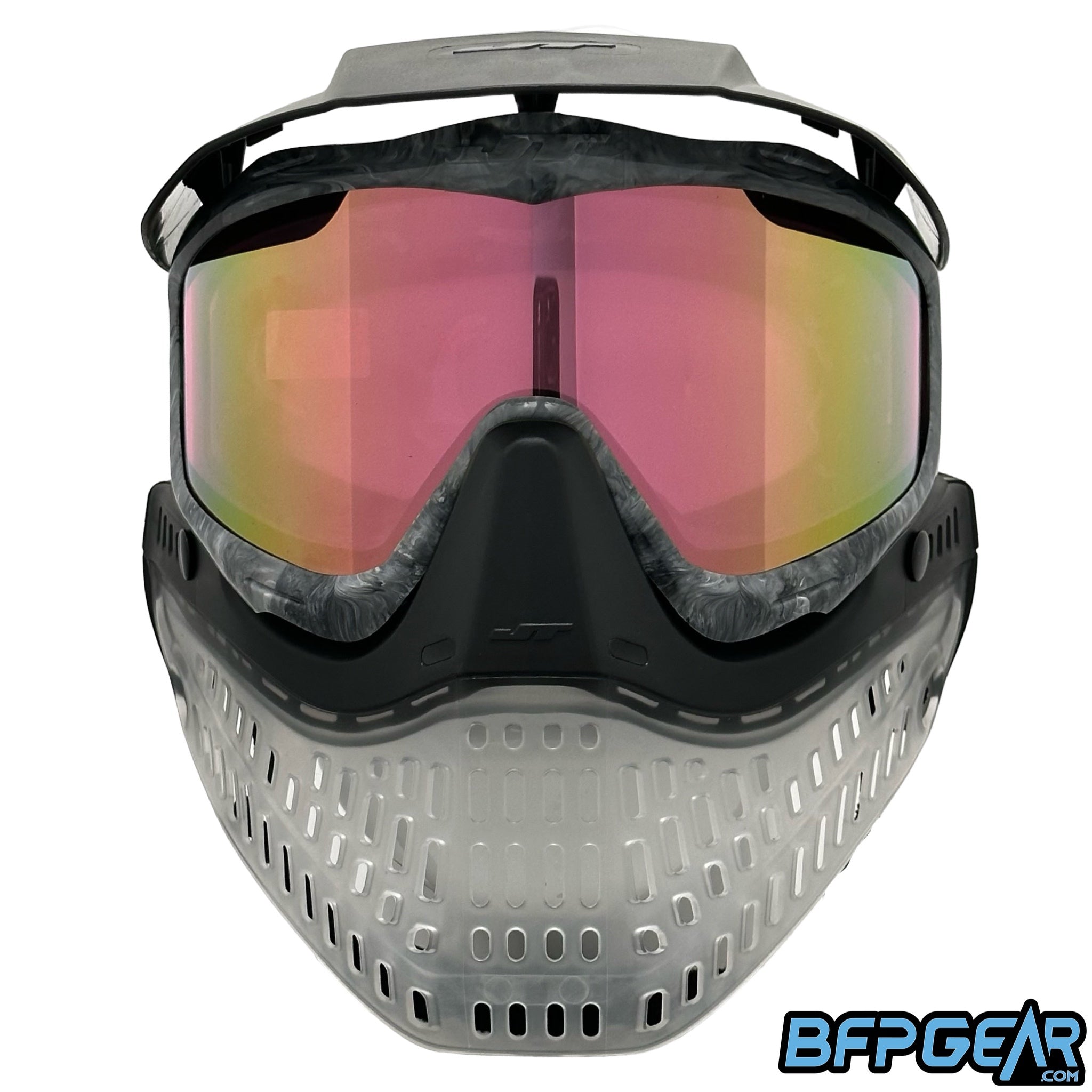 The Jt ProFlex goggle in our custom made Rosa Portugues style.