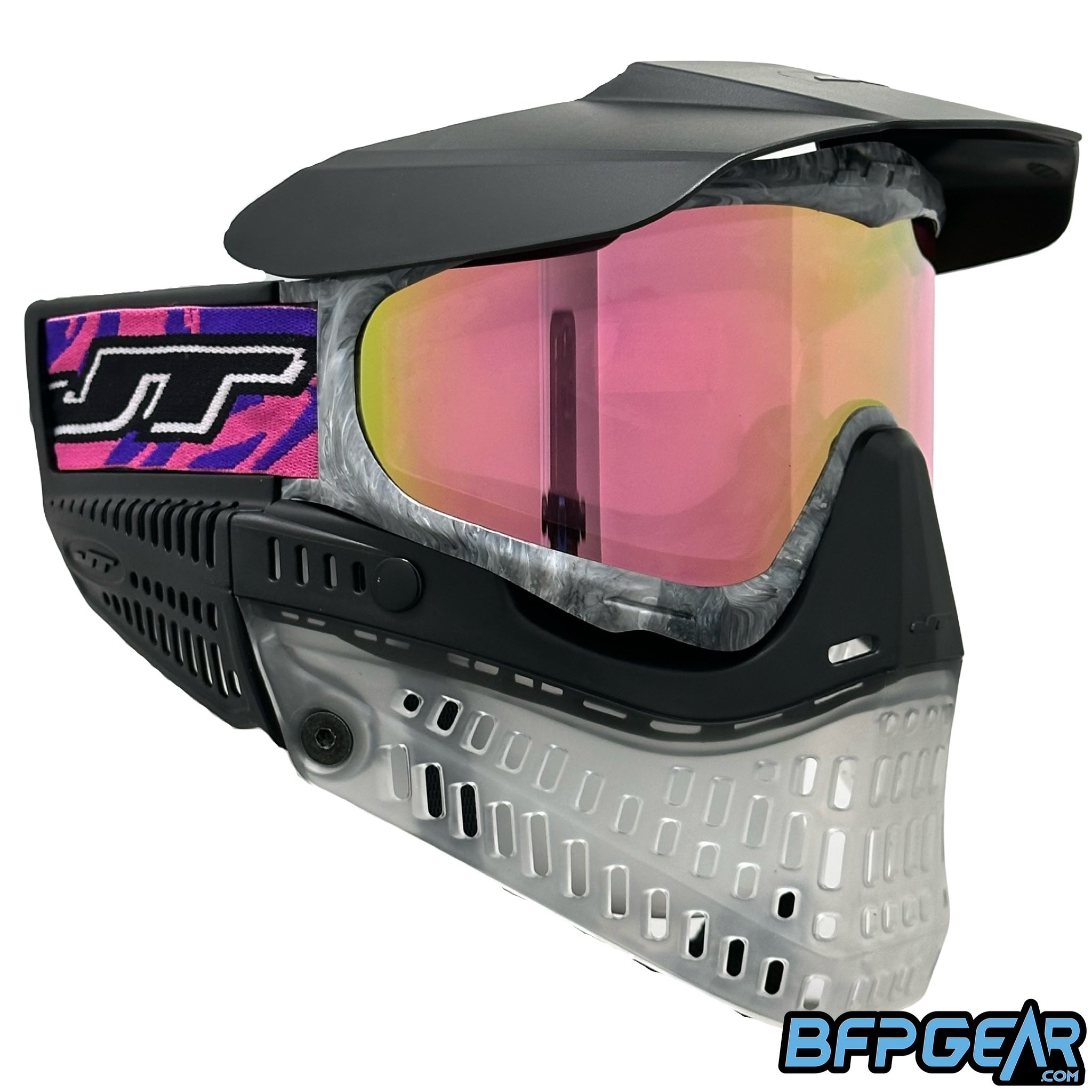 The Jt ProFlex goggle in our custom made Rosa Portugues style.