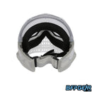 Every ProFlex goggle system has comfortable foam installed, and the top of the frames has a ton of holes for ventilation and the ability to snap a visor in.