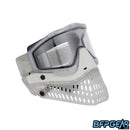 The right, angled facing view of the JT LE ProFlex Birthstone April Diamond paintball mask. Highly limited quantities, only one per person.