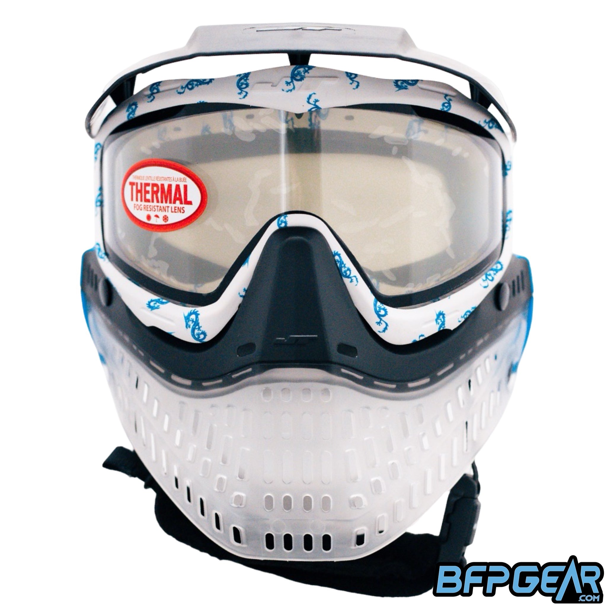 The Jt ProFlex goggle in our custom made Ice Dragon style.