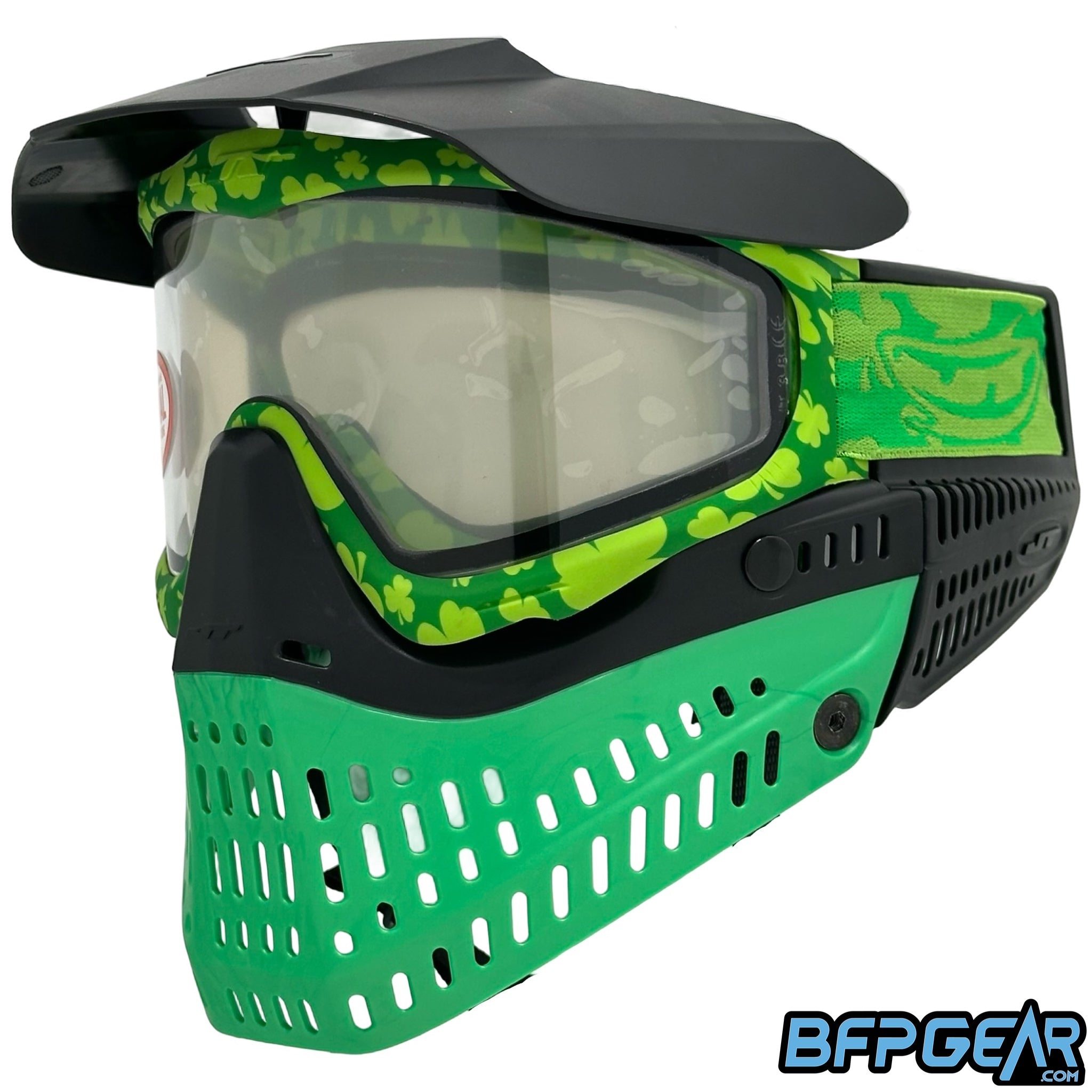 The Jt ProFlex goggle in our custom made Luck of the Irish style.