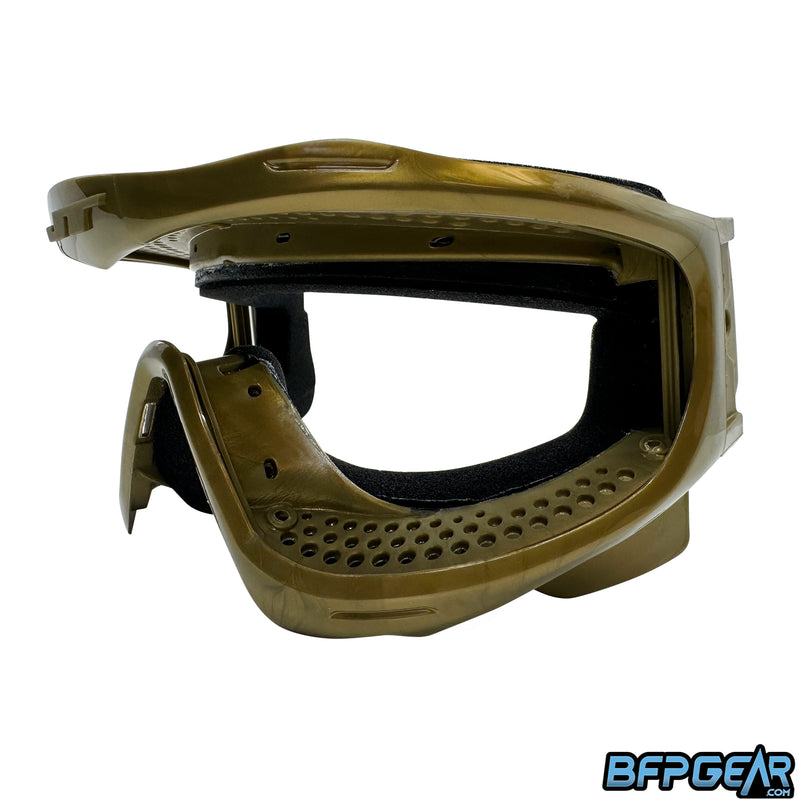 Side view of the Liquid Gold ProFlex frame.