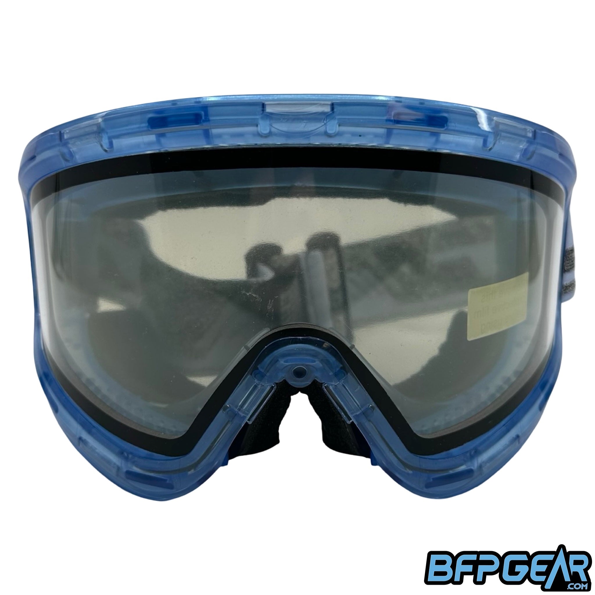 The JT Paintball QLS Frame in aquamarine.