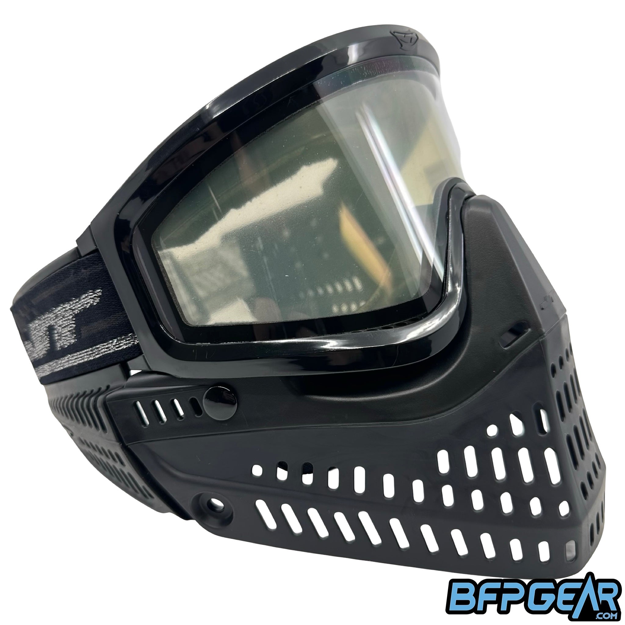The JT Paintball QLS Frame in black, fully built.