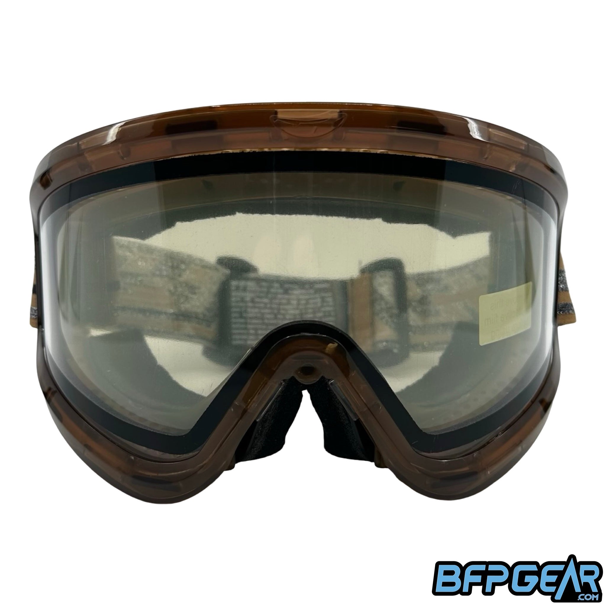 The JT Paintball QLS Frame in brown.