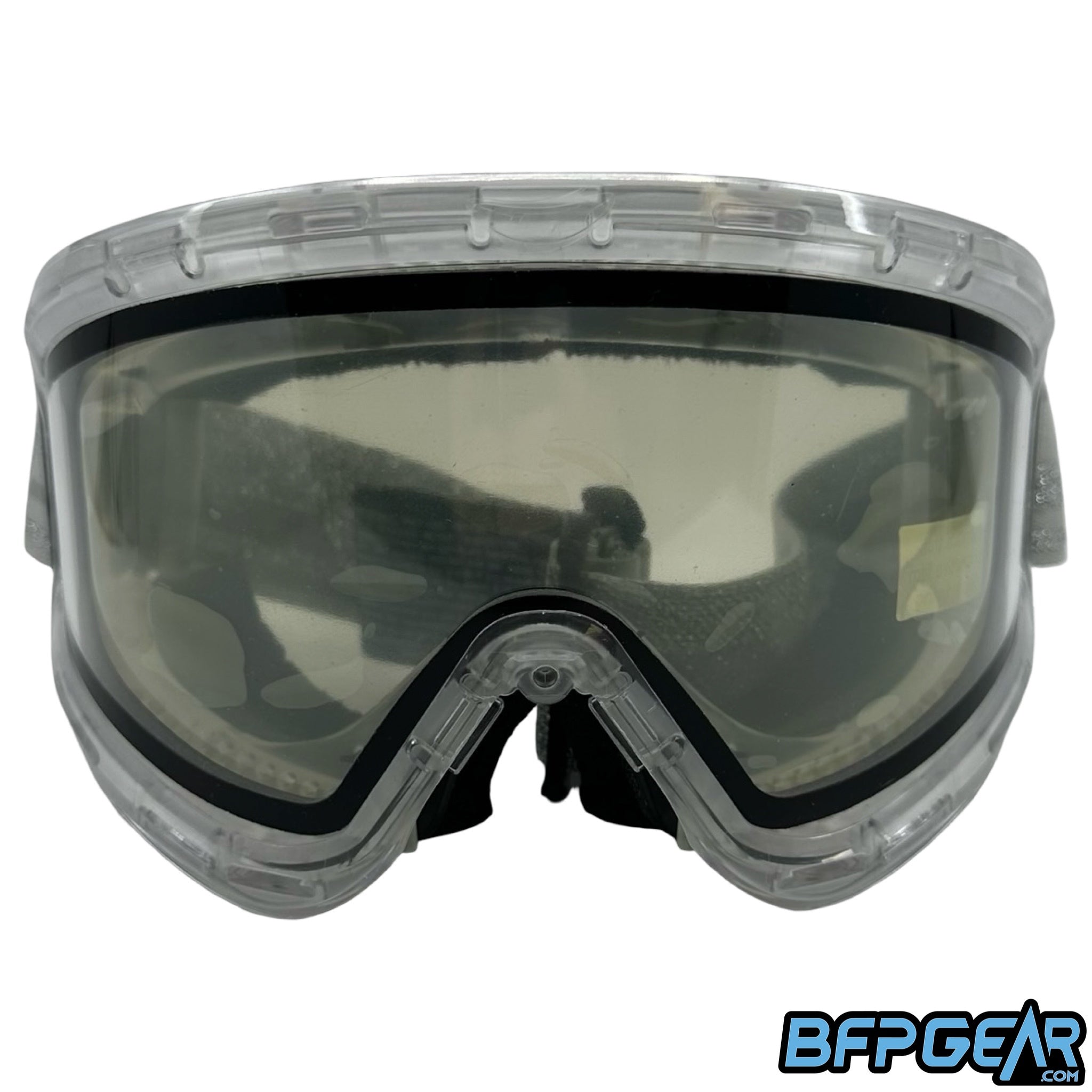 The JT Paintball QLS Frame in clear.