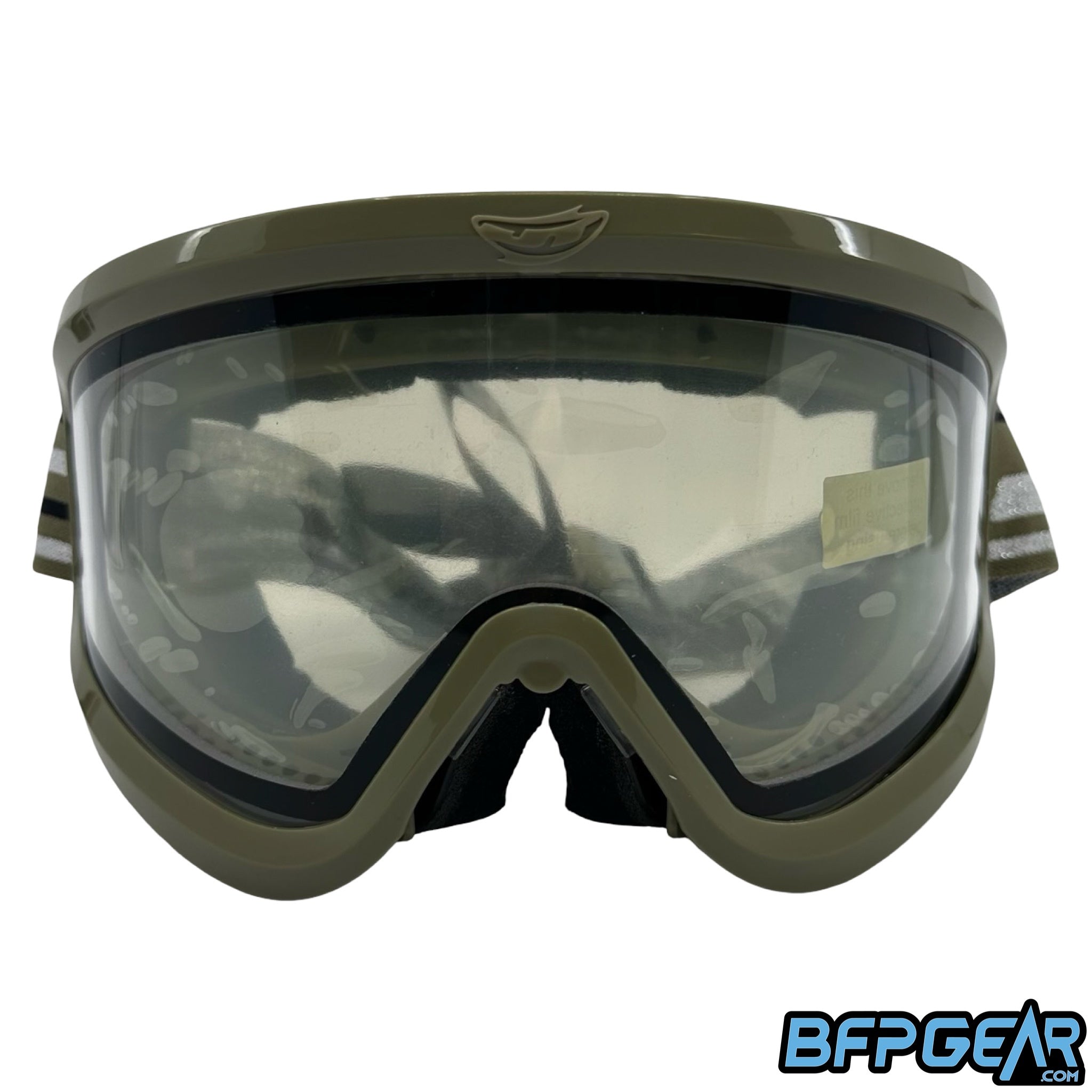 The JT Paintball QLS Frame in olive.