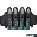 The JT Race Harness in the Emerald color way. The Race Harness holds 4 pods total.