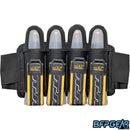 The JT Race Harness in the Topaz color way. The Race Harness holds 4 pods total.