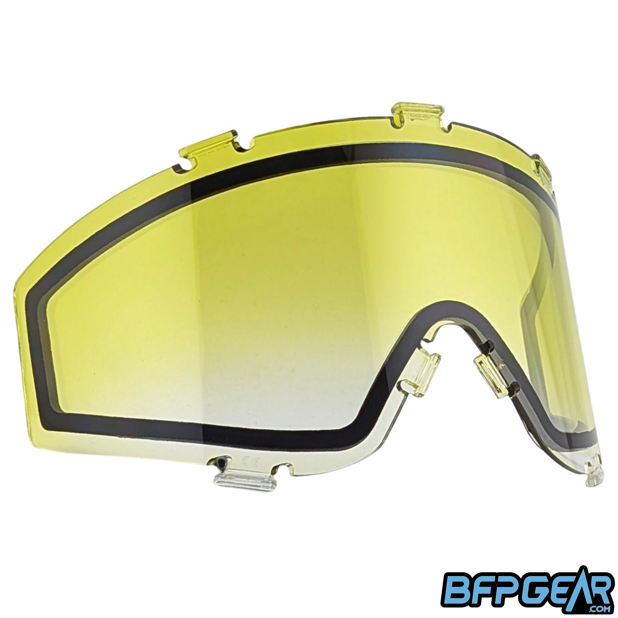 The JT Spectra lens in the yellow to clear fade.