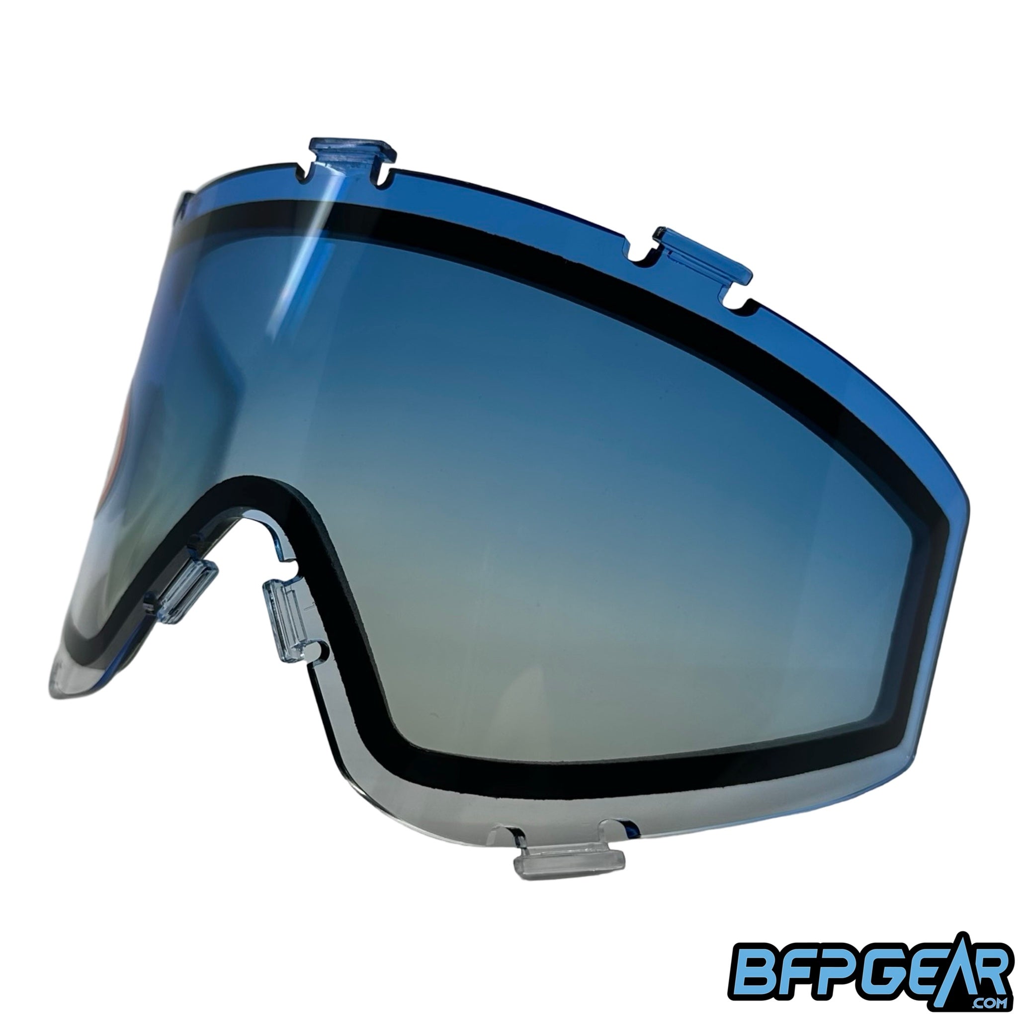 The JT Spectra lens in the blue to clear fade.