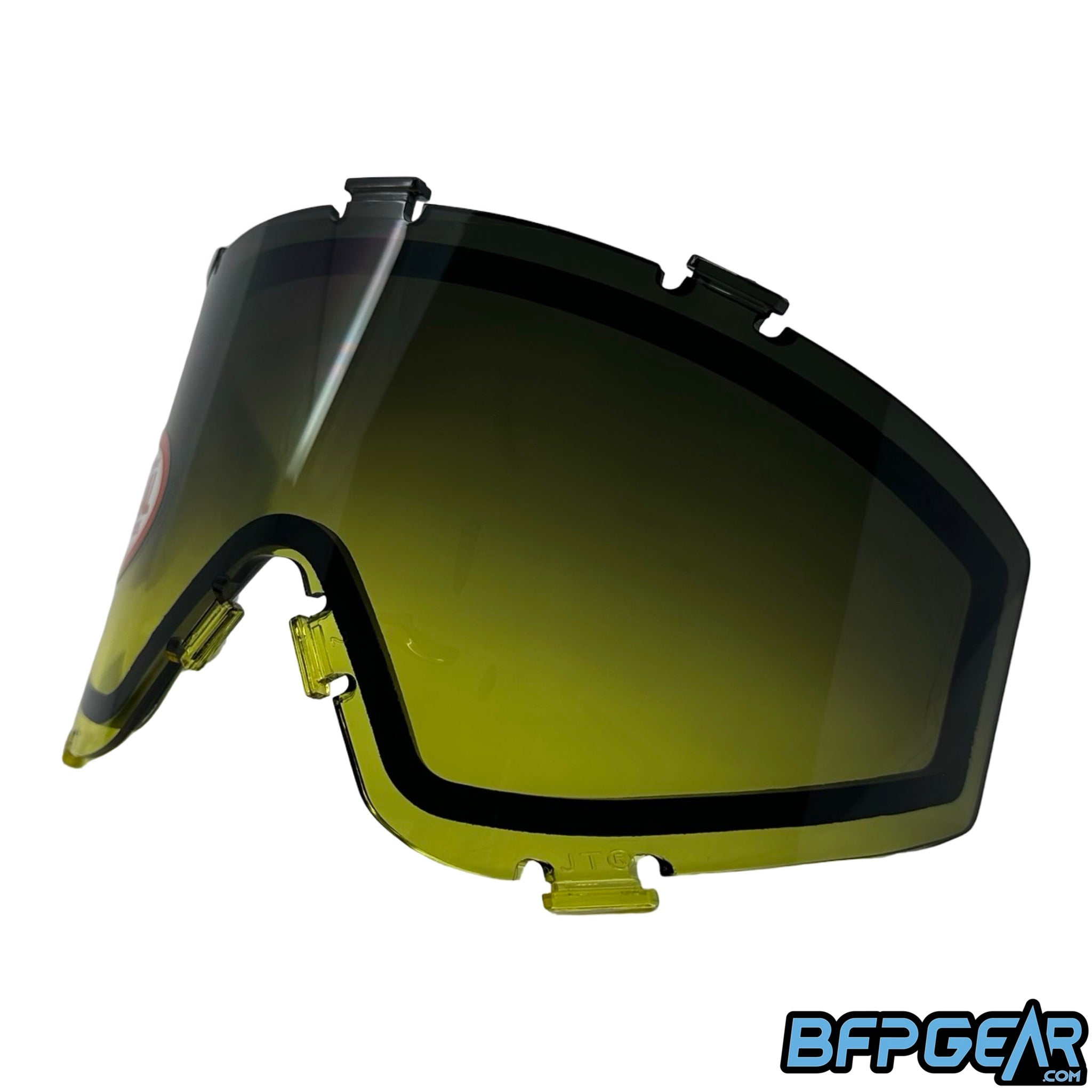 The JT Spectra lens in the Smoke to yellow gradient.