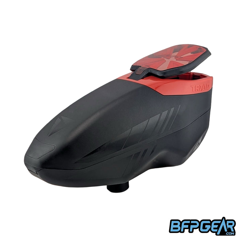 The JT Triad Loader in black and red.