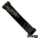 The JT ProFlex goggle strap in the black bubble color way.